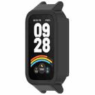 For Redmi Band 3 Hollow PC Half Coverage Watch Protective Case(Black) - 2