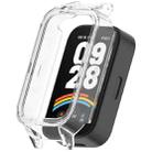 For Redmi Band 3 Hollow PC Half Coverage Watch Protective Case(Transparent) - 1