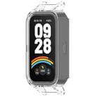 For Redmi Band 3 Hollow PC Half Coverage Watch Protective Case(Transparent) - 2