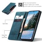 For Redmi Note 14 4G 163.25mm CaseMe 013 Multifunctional Horizontal Flip Leather Phone Case(Blue) - 3