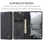 For Redmi Note 14 4G 163.25mm CaseMe 013 Multifunctional Horizontal Flip Leather Phone Case(Black) - 2