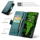 For Xiaomi Poco X7 Pro CaseMe 023 Butterfly Buckle Litchi Texture RFID Anti-theft Leather Phone Case(Green) - 2