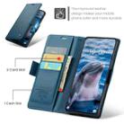 For Xiaomi Poco X7 Pro CaseMe 023 Butterfly Buckle Litchi Texture RFID Anti-theft Leather Phone Case(Blue) - 2