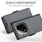 For Redmi Note 14 Pro 4G CaseMe 023 Butterfly Buckle Litchi Texture RFID Anti-theft Leather Phone Case(Black) - 3
