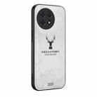 For OnePlus Ace 5 / 5 Pro Deer Head Cloth Skin All-inclusive Phone Case(Grey) - 1
