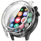 For Xiaomi Watch S4 / Watch S4 eSIM Tempered Film Integrated PC Watch Protective Case(Transparent) - 1