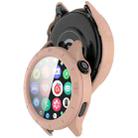 For Xiaomi Watch S4 / Watch S4 eSIM Tempered Film Integrated PC Watch Protective Case(Cherry Pink) - 3