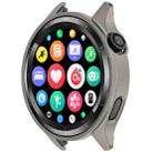 For Xiaomi Watch S4 / Watch S4 eSIM Half Coverage PC Hollow Watch Protective Case(Titanium Color) - 2