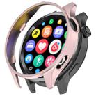 For Xiaomi Watch S4 / Watch S4 eSIM Half Coverage PC Hollow Watch Protective Case(Pink) - 1