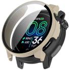 For COROS Pace Pro Tempered Film Integrated PC Watch Protective Case(Ivory White) - 1