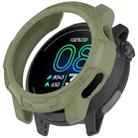 For  COROS Pace Pro Armor Hollow TPU Half Coverage Watch Protective Case(Jungle Green) - 1