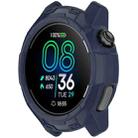 For  COROS Pace Pro Armor Hollow TPU Half Coverage Watch Protective Case(Midnight Blue) - 2