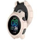 For  COROS Pace Pro Armor Hollow TPU Half Coverage Watch Protective Case(Starlight) - 3
