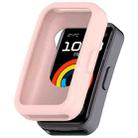 For Huawei Band 9 / 9 NFC / 8 / 8 NFC Silicone Watch Protective Case(Pink) - 1