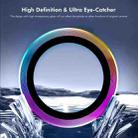 For Samsung Galaxy S25 5G ENKAY Hat-Prince 9H Rear Camera Lens Aluminium Alloy Tempered Glass Film(Black) - 2