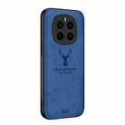 For Honor Magic7 Pro Deer Head Cloth Skin All-inclusive Phone Case(Blue) - 1