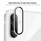 For Samsung Galaxy A26 ENKAY 9H Rear Lens Aluminium Alloy Tempered Glass Film(Black) - 2