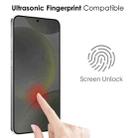 For Samsung Galaxy S24+ 5G NORTHJO A++ Privacy Screen Protector High Aluminium-Silicon Glass Film, Support Fingerprint Unlock - 3