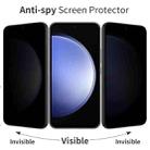 For Samsung Galaxy S23 FE 5G NORTHJO A++ Privacy Screen Protector High Aluminium-Silicon Glass Film - 3
