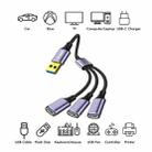 ENKAY ENK-CB172 USB 2.0 to 3 USB 2.0 OTG Splitter Y Cable Extension Cord, Length:0.5m - 2