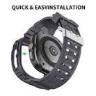 For Samsung Galaxy Watch Ultra 47mm Holes Style PC Watch Case Integrated TPU Watch Band(Gray) - 3