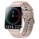 KS03 Pro 1.96 inch Color Screen Smart Watch, Support Bluetooth Call / Health Monitoring(Silver Pink) - 1