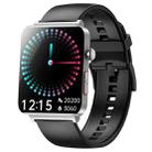 KS03 Pro 1.96 inch Color Screen Smart Watch, Support Bluetooth Call / Health Monitoring(Silver Black) - 1