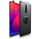 Metal Ring Holder 360 Degree Rotating TPU Case for Xiamo Redmi K20 / K20Pro / Xiamo 9T(Black+Black) - 1