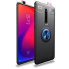 Metal Ring Holder 360 Degree Rotating TPU Case for Xiamo Redmi K20 / K20Pro / Xiamo 9T(Black+Blue) - 1