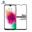 PINWUYO 9H 3D Curved Tempered Glass Film for MOTO G7/G7plus （black） - 1