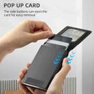 For Samsung Galaxy S24+ 5G Suteni H19 Litchi Texture 2-in-1 MagSafe Removable Card Case Back Phone Case(Black) - 2