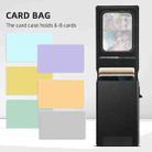 For Samsung Galaxy S24+ 5G Suteni H19 Litchi Texture 2-in-1 MagSafe Removable Card Case Back Phone Case(Black) - 3