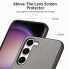 For Samsung Galaxy A13 5G / A04s Twill Fabric Leather Skin Back Phone Case(Gray) - 3