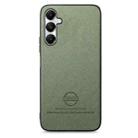 For Samsung Galaxy A05s Twill Fabric Leather Skin Back Phone Case(Green) - 2
