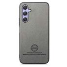For Samsung Galaxy A54 5G Twill Fabric Leather Skin Back Phone Case(Gray) - 2
