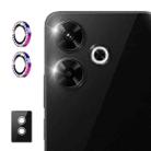 For Xiaomi Redmi 13 4G ENKAY AR Anti-reflection Individual Diamond Ring Camera Lens Glass Full Film(Colorful) - 1