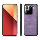For Xiaomi 15 Vintage Leather PC Back Cover Phone Case(Purple) - 2