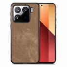 For Xiaomi 15 Vintage Leather PC Back Cover Phone Case(Brown) - 1