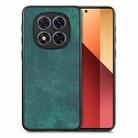 For Xiaomi Redmi Note 14 Pro+ 5G Vintage Leather PC Back Cover Phone Case(Green) - 1