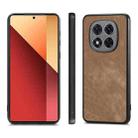 For Xiaomi Redmi Note 14 Pro+ 5G Vintage Leather PC Back Cover Phone Case(Brown) - 2