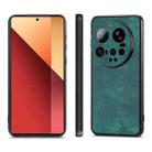 For Xiaomi 15 Ultra Vintage Leather PC Back Cover Phone Case(Green) - 2