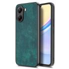 For Redmi Turbo 4 Vintage Leather PC Back Cover Phone Case(Green) - 1