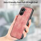 For Xiaomi Poco X7 Pro Vintage Leather PC Back Cover Phone Case(Pink) - 2