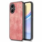 For Redmi Turbo 4 Pro Vintage Leather PC Back Cover Phone Case(Pink) - 1
