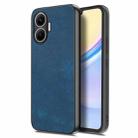 For Redmi Turbo 4 Pro Vintage Leather PC Back Cover Phone Case(Blue) - 1