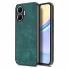For Redmi Turbo 4 Pro Vintage Leather PC Back Cover Phone Case(Green) - 1