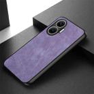For Redmi Turbo 4 Pro Vintage Leather PC Back Cover Phone Case(Purple) - 3