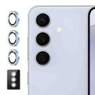 For Samsung Galaxy S24+ 5G ENKAY AR Anti-reflection Individual Diamond Ring Camera Lens Glass Full Film(Sierra Blue) - 1