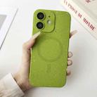 For iPhone 11 Starry Sky TPU Shockproof MagSafe Phone Case(Green) - 1