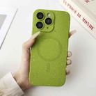 For iPhone 11 Pro Max Starry Sky TPU Shockproof MagSafe Phone Case(Green) - 1